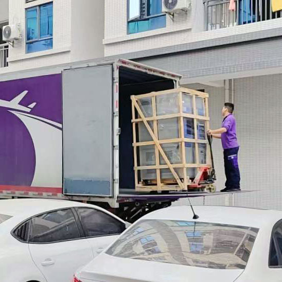 八臺試驗設(shè)備發(fā)貨至青島新能源老客戶公司，